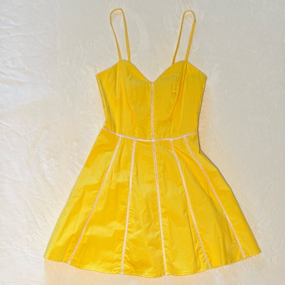 Yellow Bebe Sundress - Picture 1 of 17